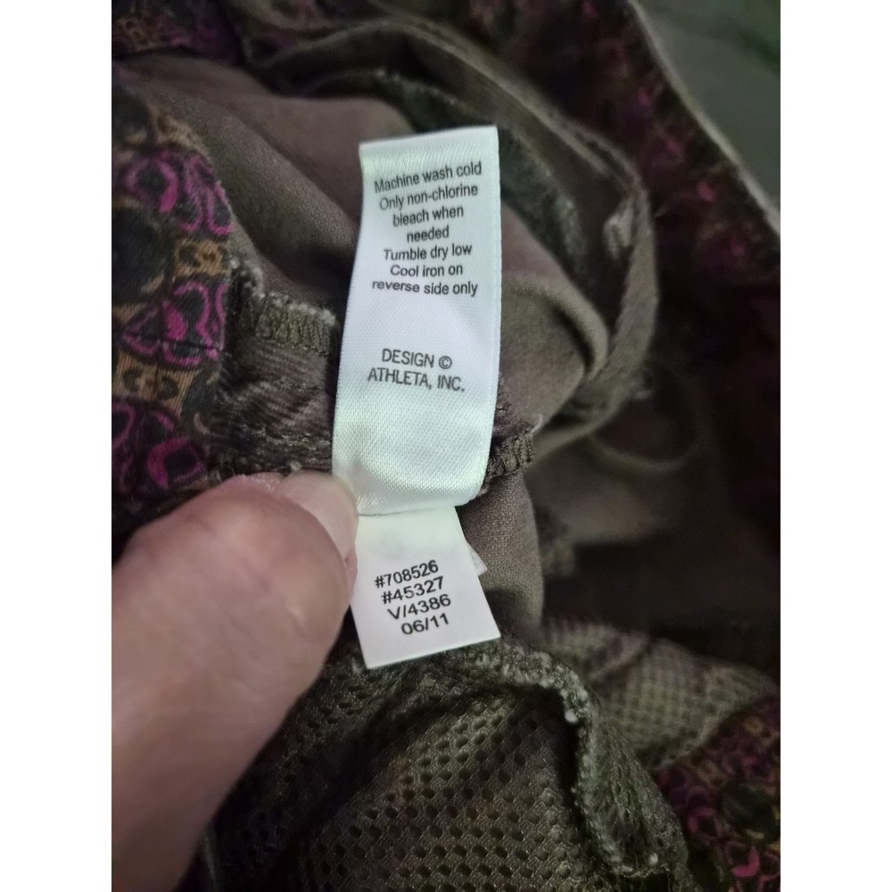 Athleta Whenever Corduroy Skirt Brown A-Line Stretch Cotton NWT Women's 10 - Picture 5 of 6